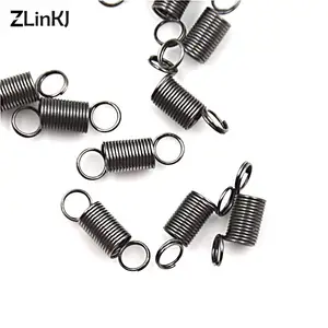 20pcslot  Stainless Steel Small Tension Spring With Hook For Tensile DIY Toys Spring Length 6 MM Stretch To 30MM