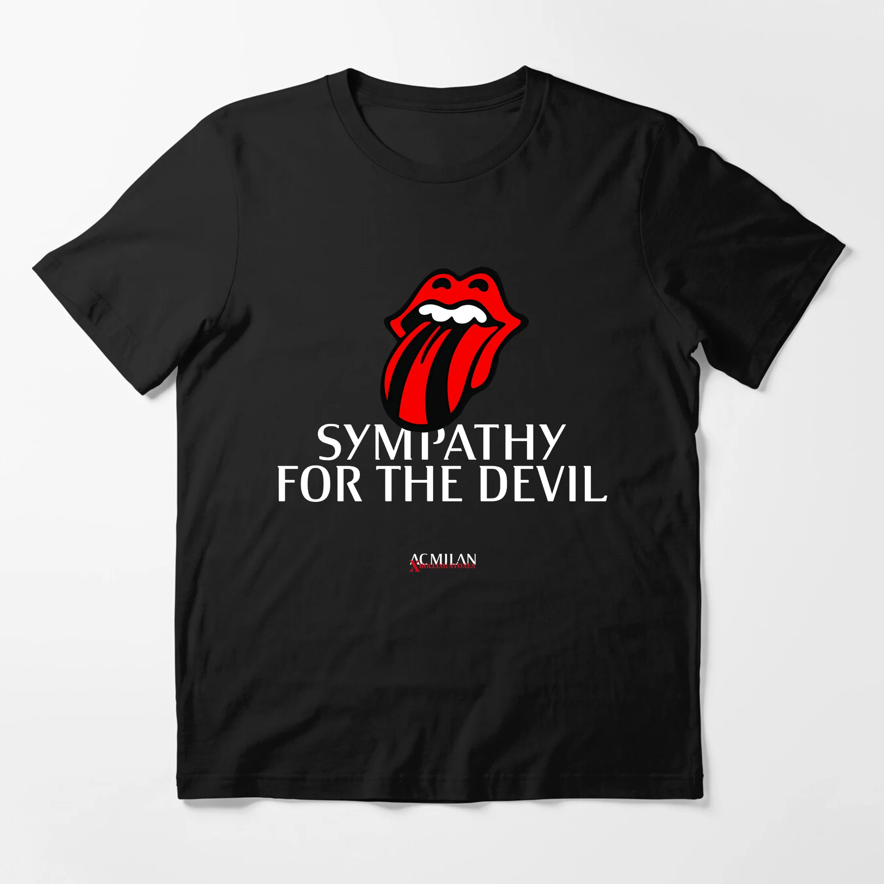 

Amazing Tees Ac Milan Celebrates 60 Years of The Rolling Stones with A Special Capsule Collection Oversized T-shirt Men T-shirts