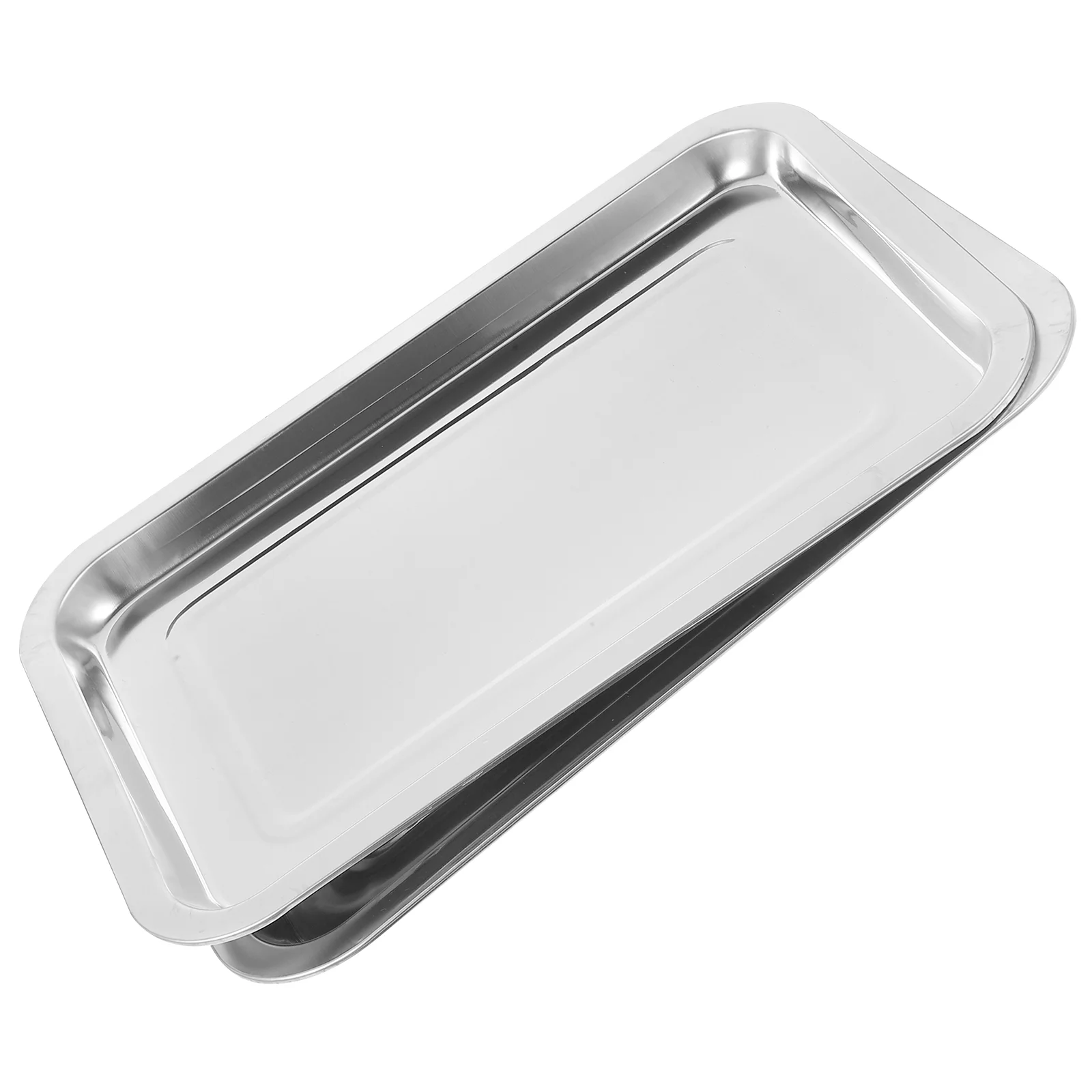 

2 шт., подносы для татуировок из нержавеющей стали