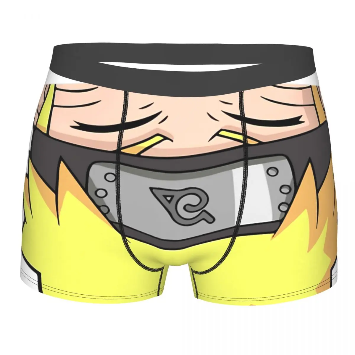 

Anime Peeker Underpants Breathbale Panties Male Underwear Print Shorts Boxer Briefs