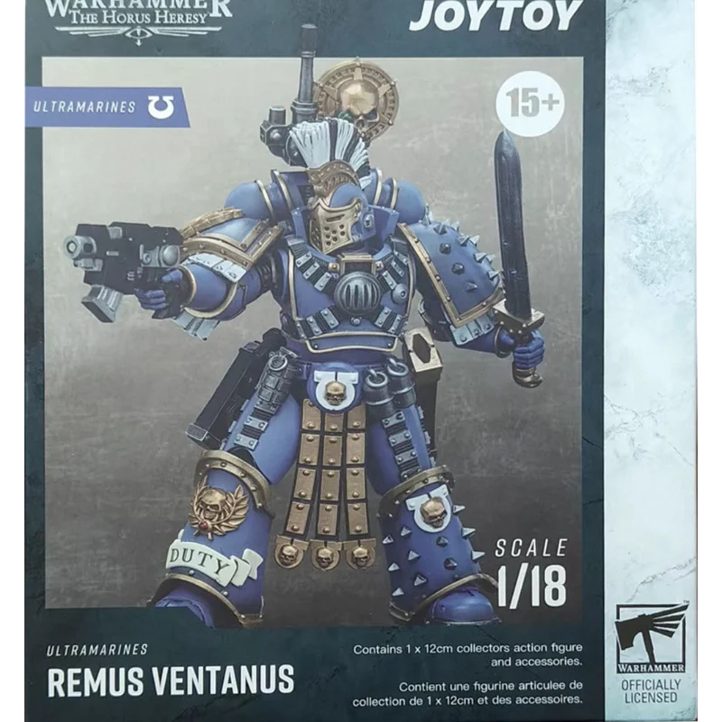 Коллекционная подвижная фигурка JOYTOY Warhammer The Horus Heresy Ultramarines Legion Standard Bearer Remus Ventanus, масштаб 118 (art.: 3920d968a09b0) - 3920d968a09b0