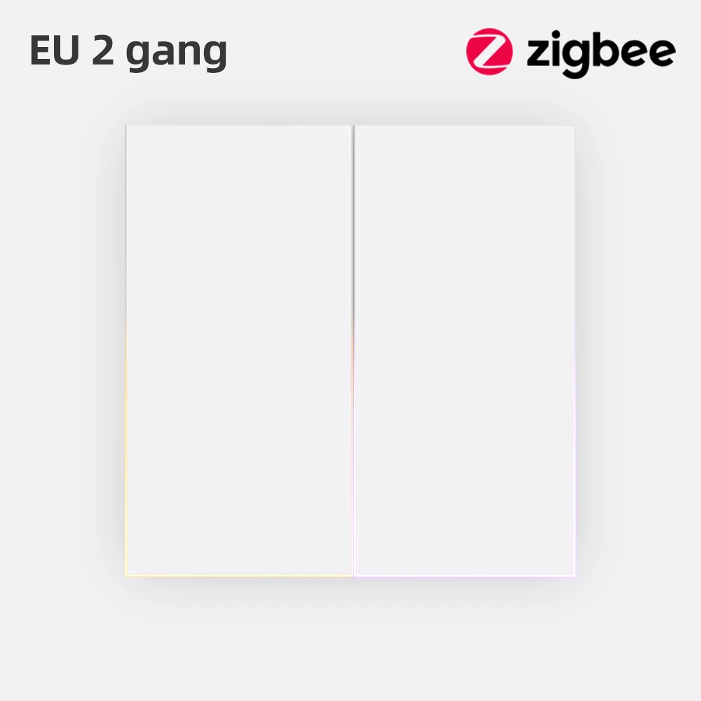 

MIUCDA Tuya Wi-Fi/Zigbee умный выключатель света 1/2/3/4 Gang нейтральный провод кнопочный выключатель окружающего света работает для Alexa Google Home
