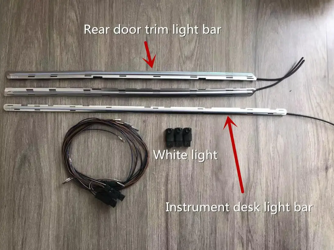 

Дверной разноцветный окружающий светильник/белый атмосферсветильник для VW Golf 7 7,5 GTI R