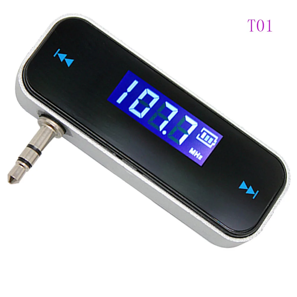 

FM Transmitter 3.5 mm Wireless Mini Car Radio Music Audio HandsFree FM Modulator Transmissor FM LCD Displayer Hands Free