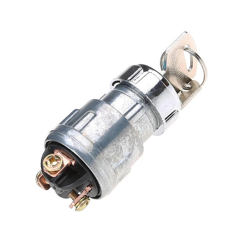 

Universal Replacement Ignition Switches Lock Cylinder Includes 2 Keys Simple Operation used for Car Tractors & Trucks