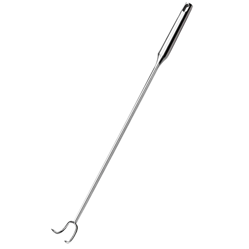 

Meat Hook Hooks Flipperturner Pigtail Flipping Steel Stainless Bbq Poultry Turning Butcher Tool Bacon Cooking Barbeque