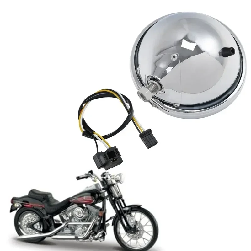 Аксессуары для Мотоциклов Harley FL FLHF FLH Bad Boy FXSTSB 5 3/4 &quot5 75&quot защитный чехол фар