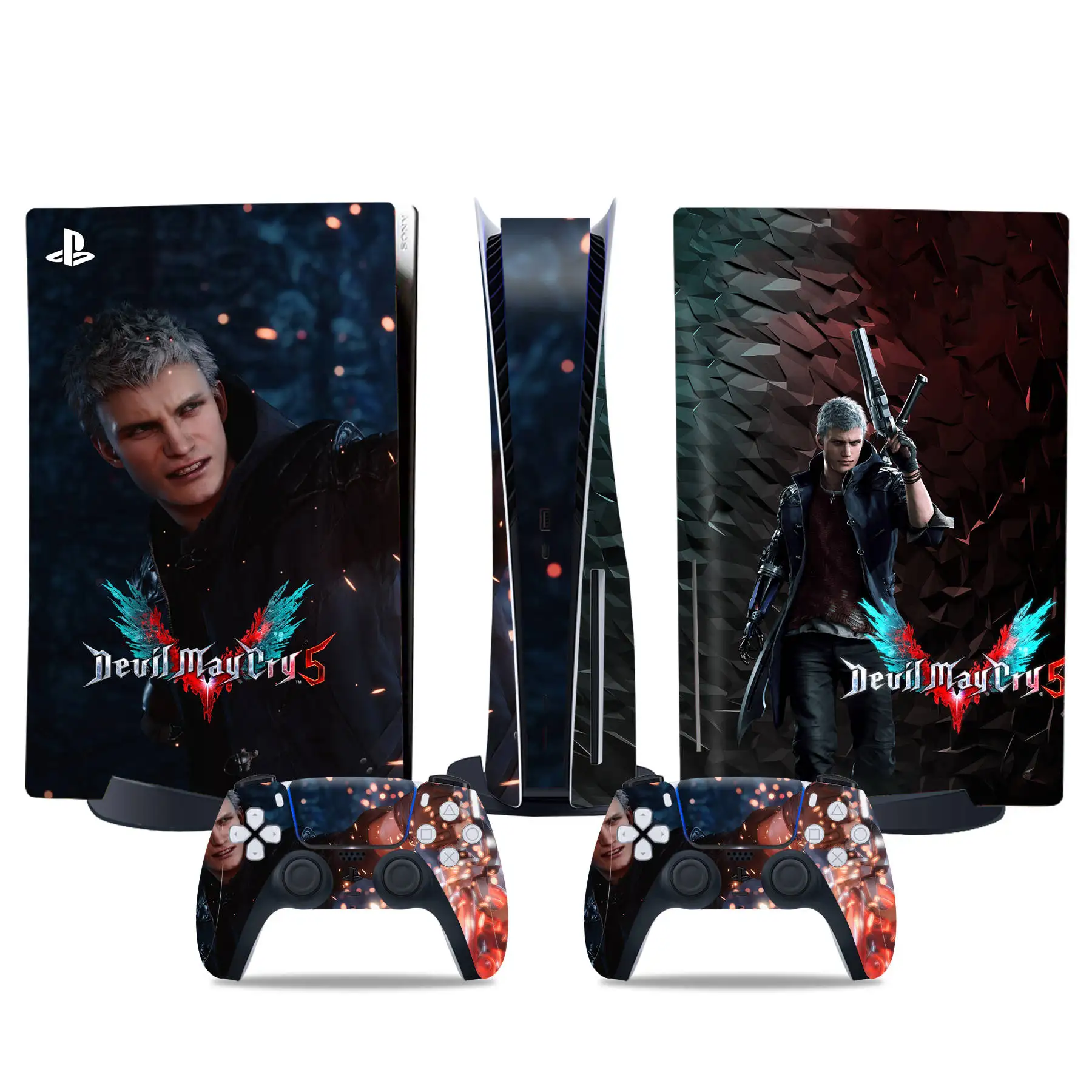 Наклейка Devil maycry5 для PS5 Disc Edition наклейка Play Station Skins наклейки консоли и контроллера