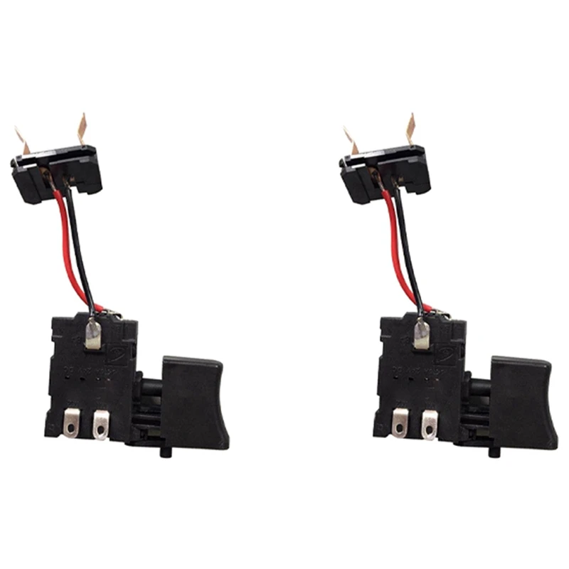 

2X Switch Replacment For MAKITA 6261D 6271D 6281D 8271D 8281D 650663-8 6506638 650672-7 6506727 650601-0 6271/6281