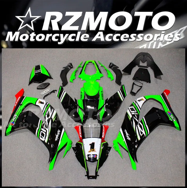 

Injection New ABS Fairings Kit Fit for Kawasaki Ninja ZX10R 2011 2012 2013 2014 2015 11 12 13 14 15 Bodywork Set Red Green