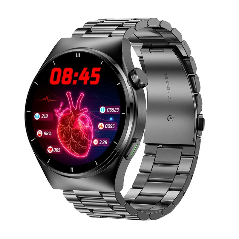 

Laser therapy Blood Sugar Blood Lipid Uric Acid Health Smart Watch Men Bluetooth Call SOS Waterproof Sport Smartwatch 2023