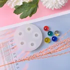 Силиконовая Бриллиантовая подвеска из эпоксидной смолы, Прозрачная силиконовая форма для ожерелья, ювелирных изделий, форма для изготовления самодельных изделий из смолы, форма в форме шара