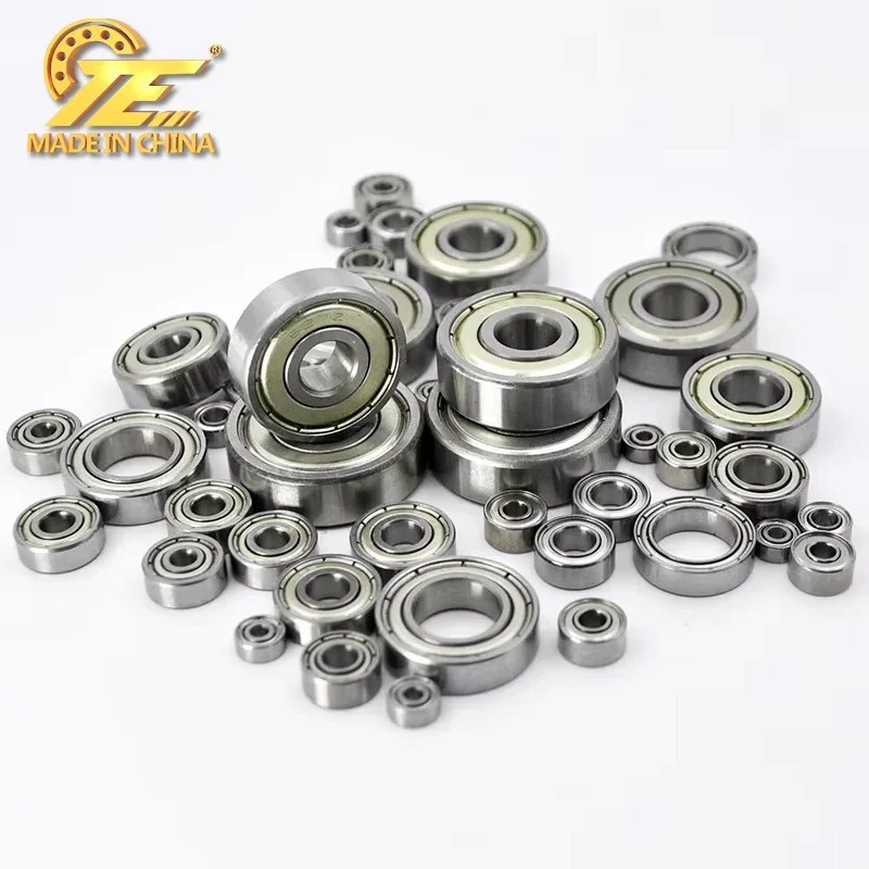 10 шт. маленькие подшипники, внутренний диаметр 2 мм, 3 мм, 4 мм, 5 мм, 6 мм, 7 мм, 8 мм, 9 мм, 10 мм, 3x7x3 5x10x4 5x11x4 8x22x7 10x15x4 мм, миниатюрный подшипник