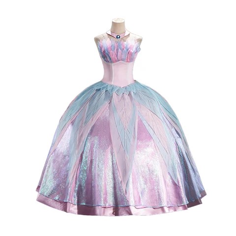 Женское розовое платье принцессы DokiDoki-R