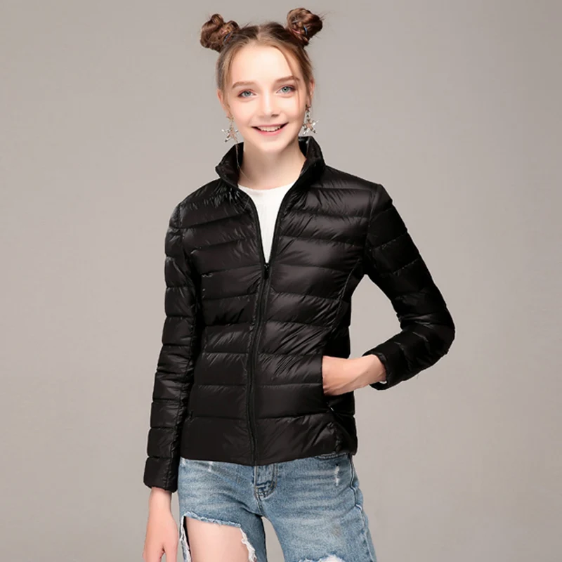 Women's Winter Down Jackets 2022 New 90% White Duck Down Coat for Woman Ultra Light Female Jacket Parkas Casaco Feminino 6XL 7XL