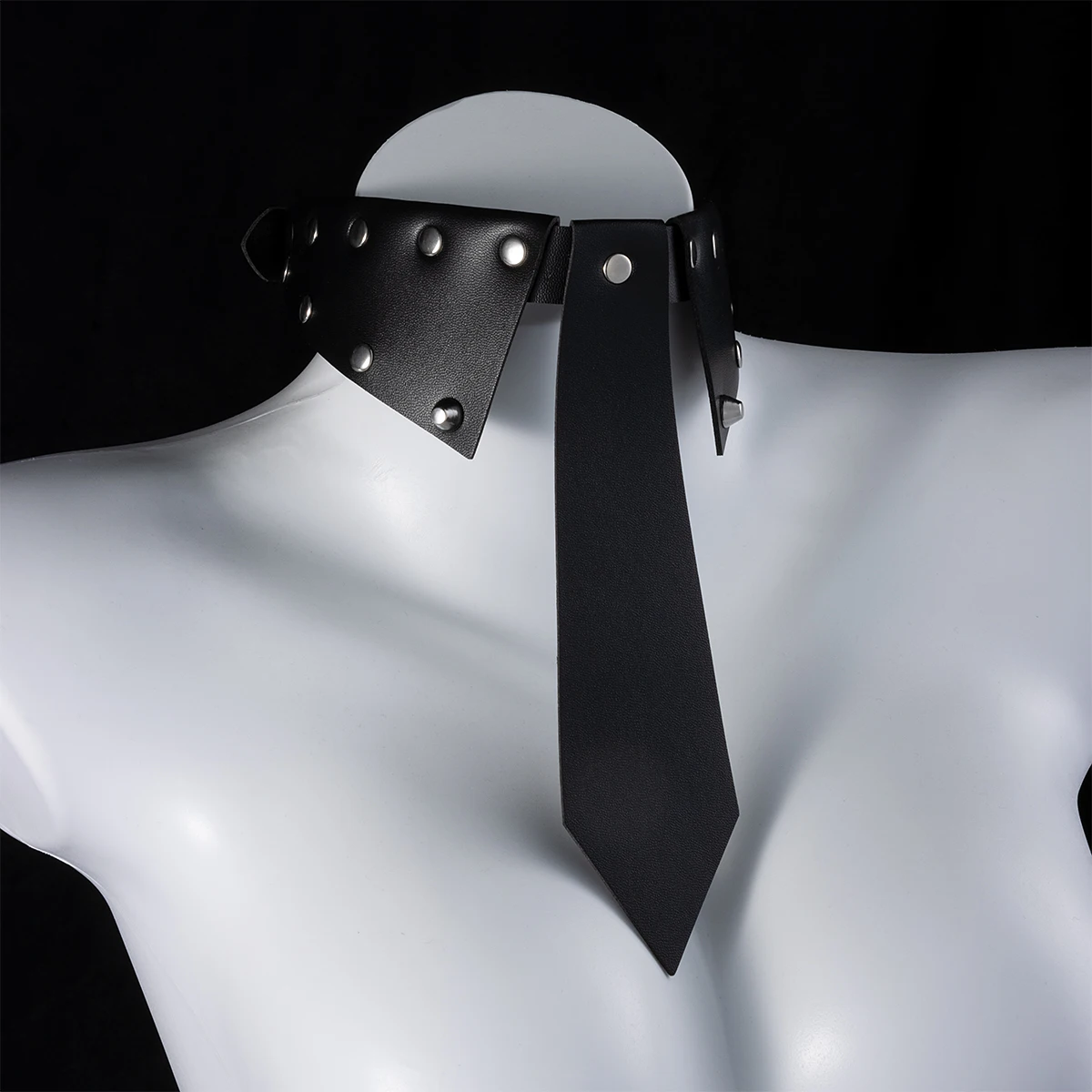 БДСМ Заклепки Кожаный обруч для галстука на шею Секс-игрушки взрослых Игрушки