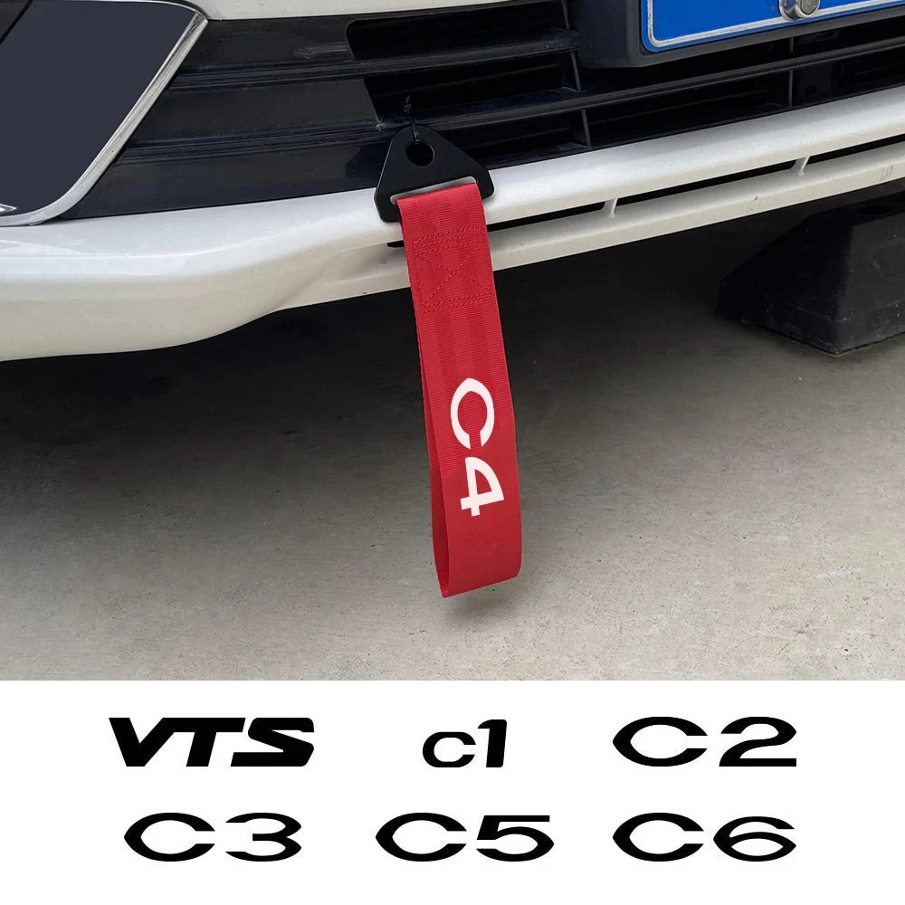 Автомобильный буксировочный трос для Citroen C4 C3 C5 C6 C1 Jumpy VTS Picasso Berlingo C2