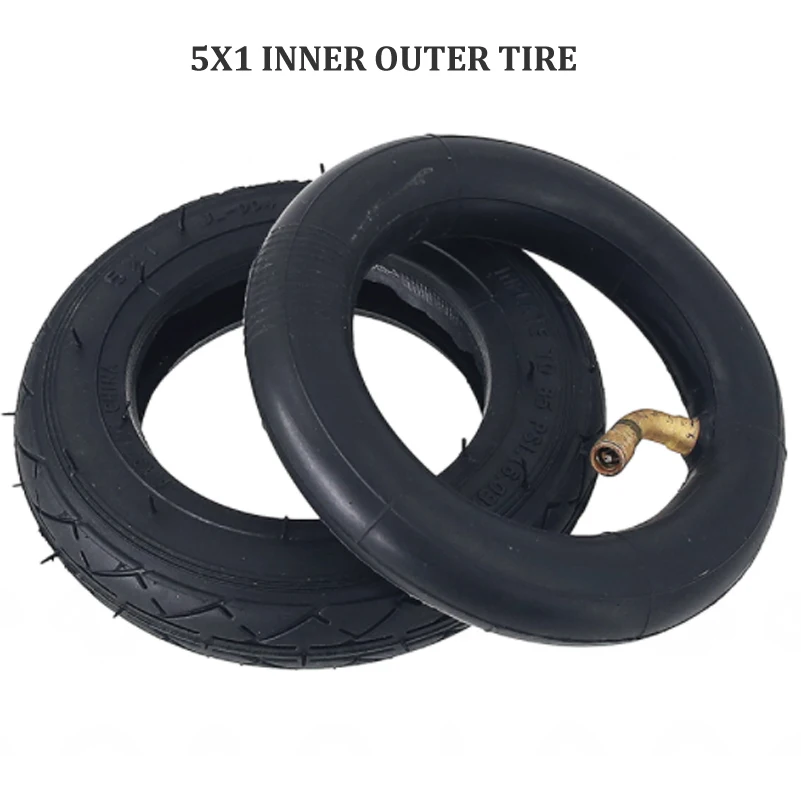 

5X1 резиновые пневматические шины, колеса для скутера, детские колеса, коньки, 5-дюймовые шины