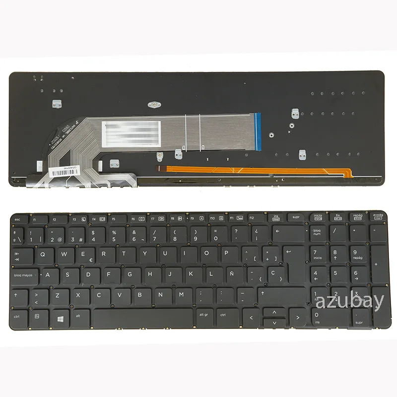 Клавиатура ноутбука с подсветкой для HP Probook 450 G2 455 470 787801 - 7801 170 768130 773731 071 161 SN7139BL