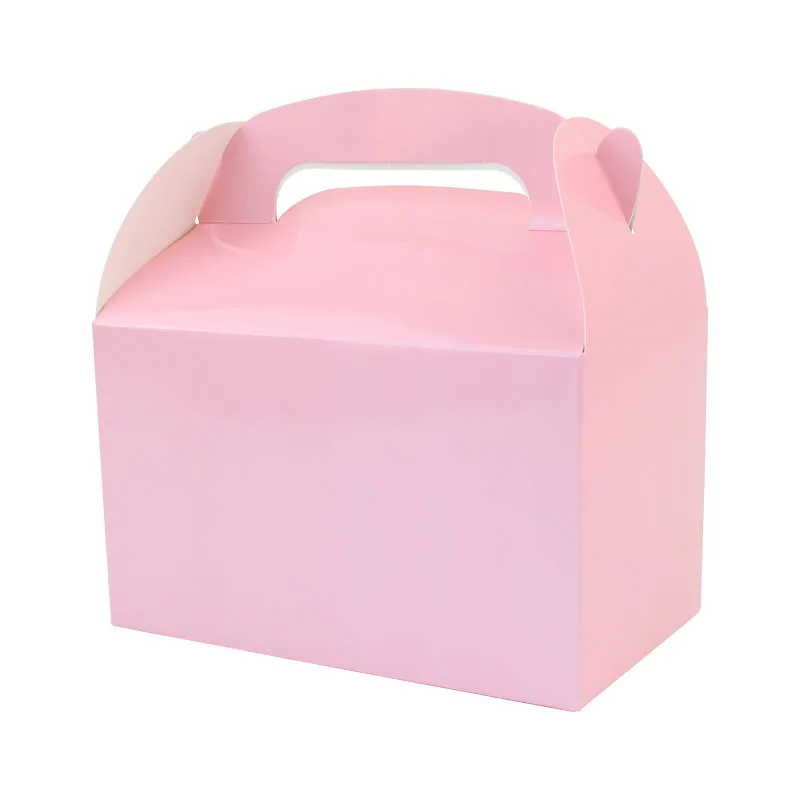 

25pcs Plain Colour Candy Box Gift Bags Cake Boxes and Packaging for Birthday Children‘s Day Wedding Party Decorations Supplies