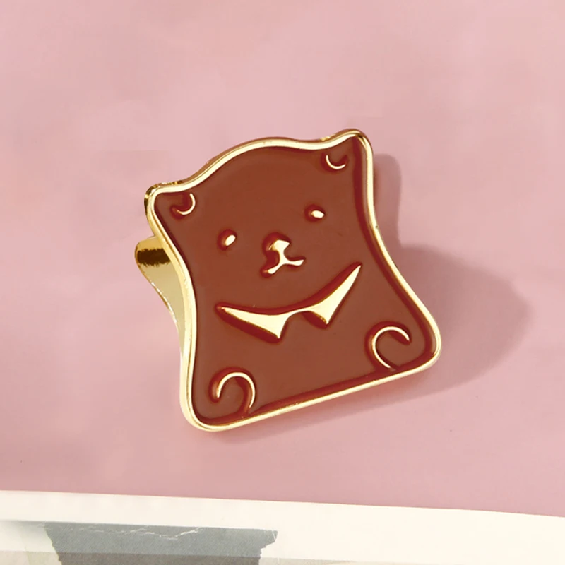 

Металлические зажимы для бумаги с медведем