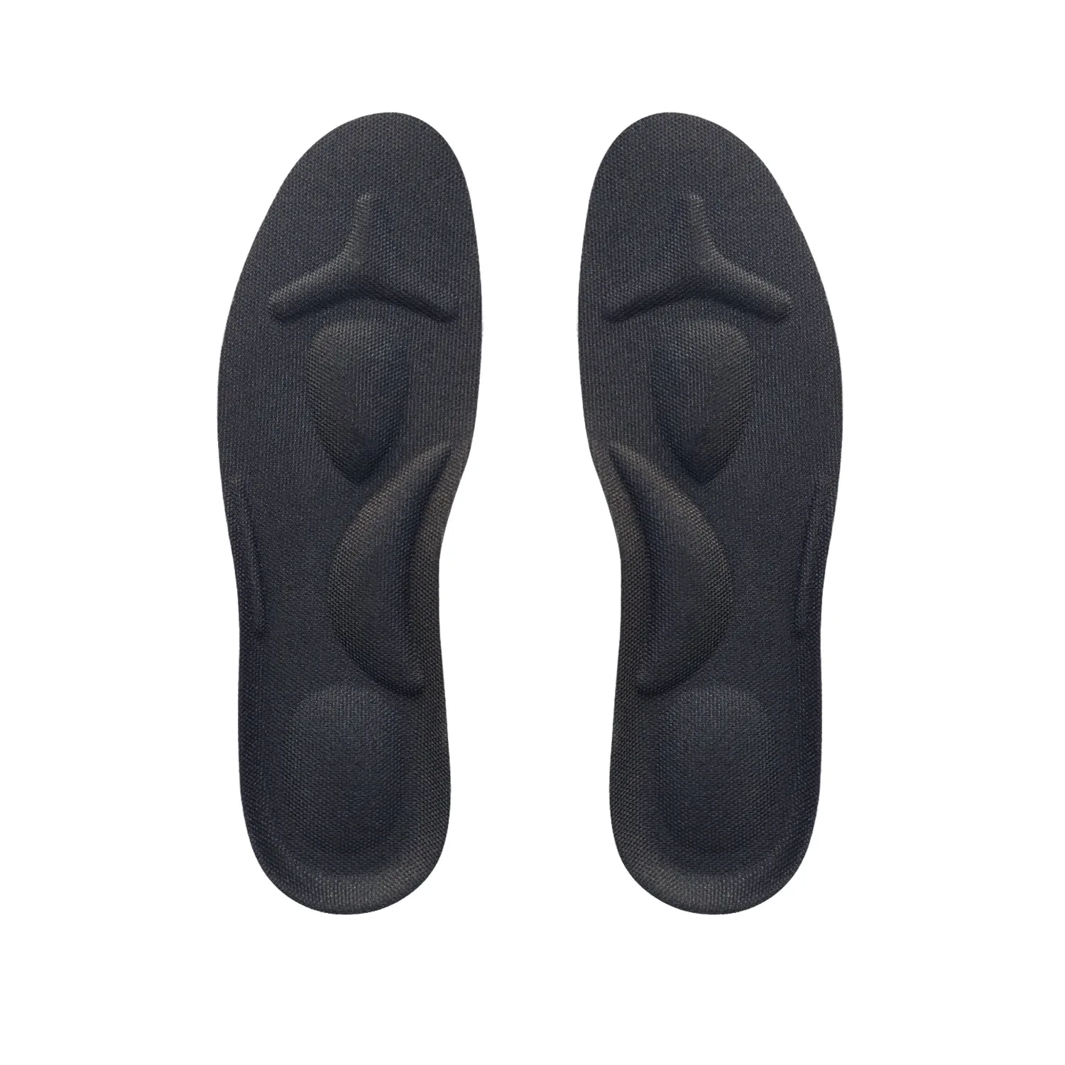 4D Flat Foot Arch Support Sport Insole For Shoes Men Women Comfortable Shock Absorption Sweat Deodorant Massage Insole Shoe Pad