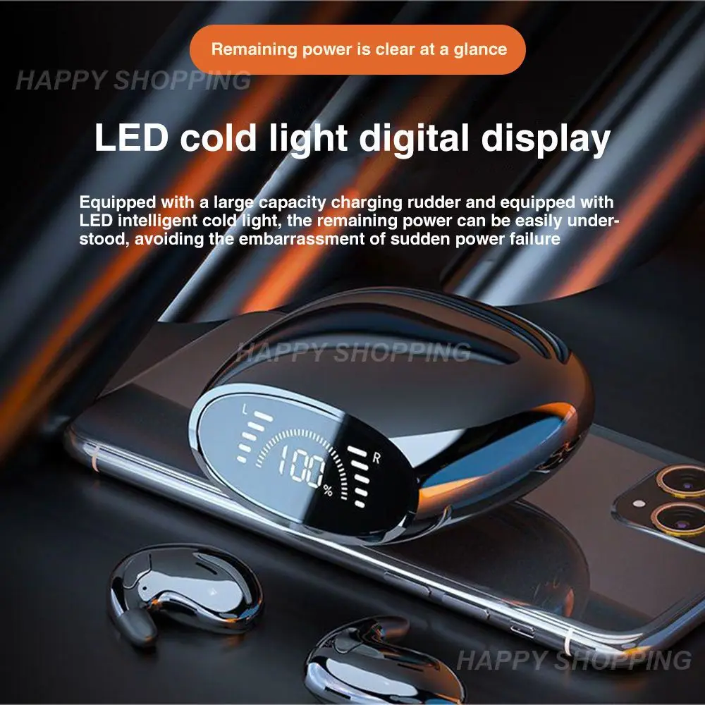 

bluetooth-compatible Headset Creative Design 5.2 Double Stereo Ipx5 Md528 For High-definition Calls Headset Stylish