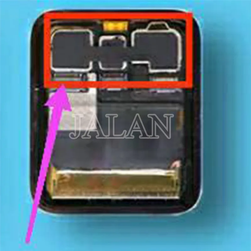 10PCS/BAG Black Sticker For iWatch S2 S3 S4 S5 38mm 42mm 40mm 44mm LCD Screen Refurbish Stickers | Mobile Phone &amp Back Flim