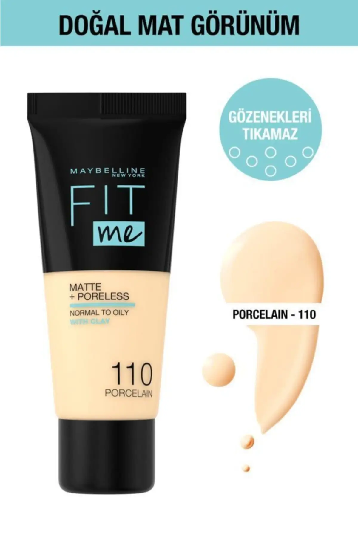 

Fit Me Matte+poreless Foundation