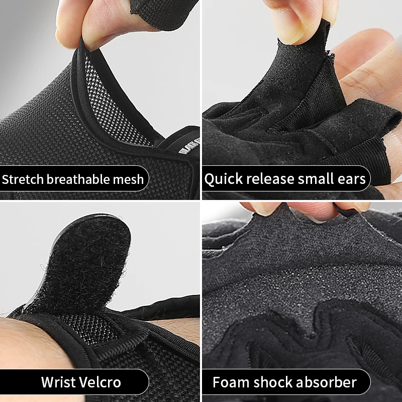 Kyncilor Профессиональные Велосипедные Перчатки С Половиной Пальца И Открытой