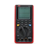 uni t ut81b handheld lcd scopemeters oscilloscope 8mhz 40mss real time sample rate digital multimeters with usb interface