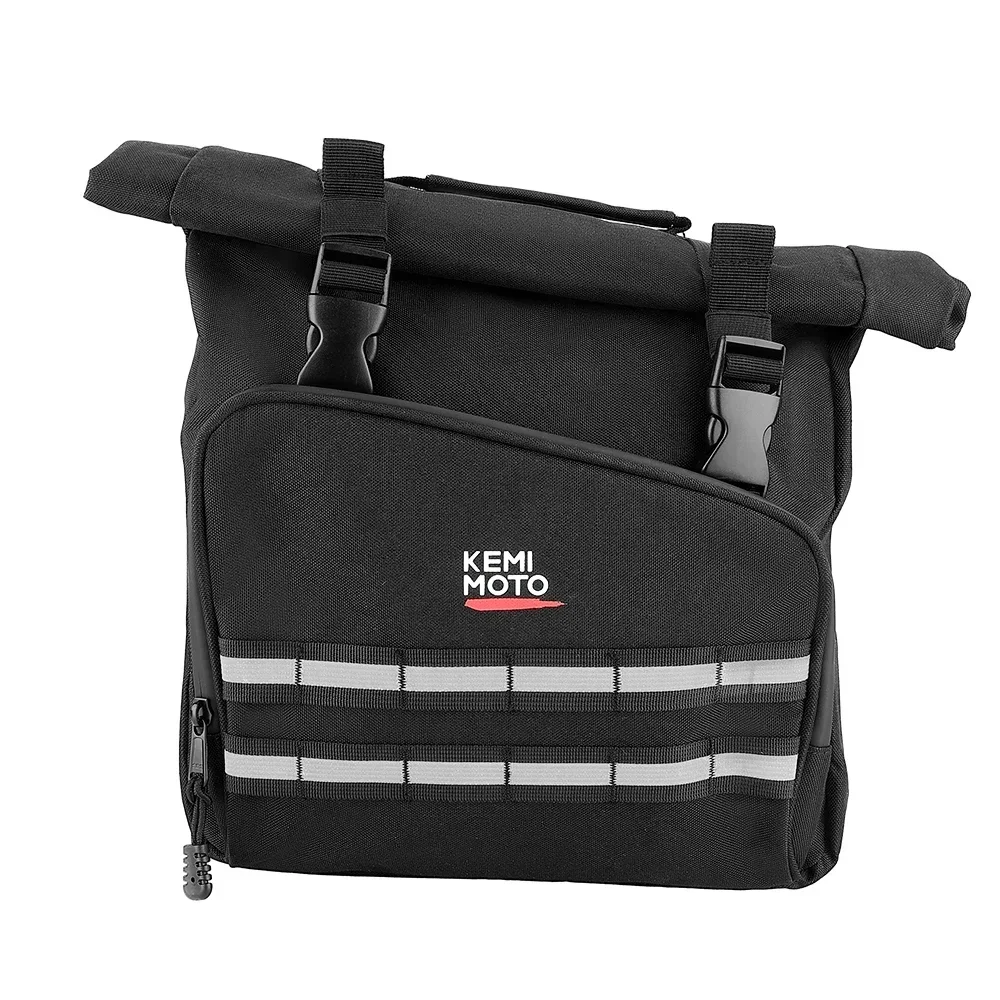 

Мотоциклетная сумка для маятника, боковая сумка для инструментов, 16 л, водонепроницаемая мотоциклетная универсальная сумка на руку для Softtail Sportster Rebel, аксессуары