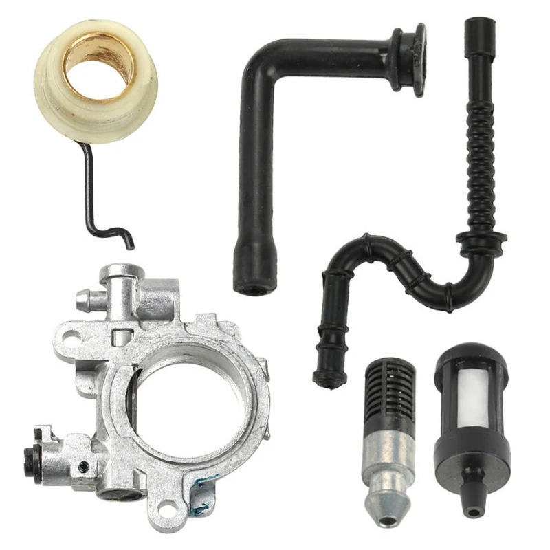 

Convenient Durable Useful Oil Pump kit Chainsaw For Stihl Fuel filter Fuel line MS311 MS391 MS390 029 039 Spring