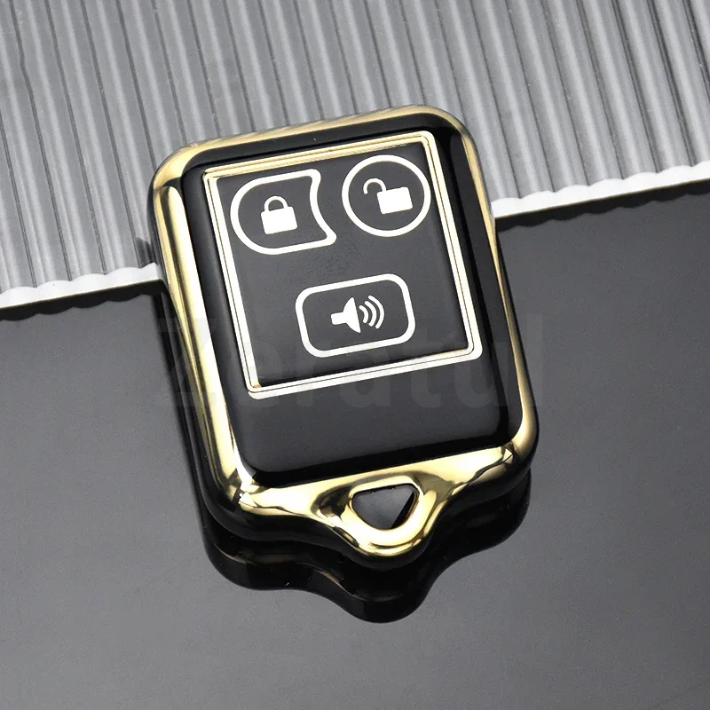 Чехол-брелок из ТПУ с 3/4 кнопками для Ford Focus Freestye F150 F250 E150 Ranger Explorer Econoline Lincoln Mercury