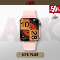 ark original series 7 n78 plus smart watch men women heart rate monitor nfc smartwatch for xiaomi huawei pk dt100 pro t900 plus