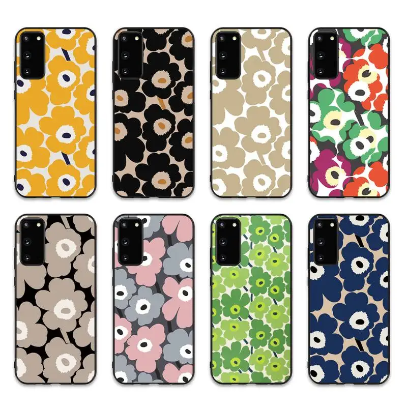 

Art Flowers Phone Case for Samsung S10 21 20 9 8 plus lite S20 UlTRA 7edge
