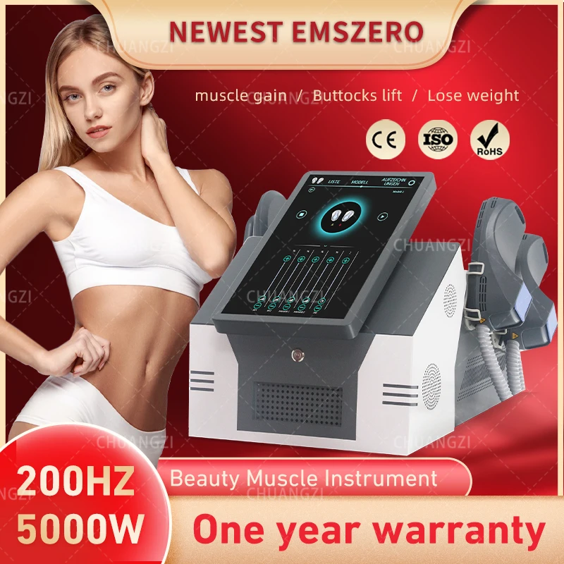 

DLS-EMSlim 4 Handles NEO Muscle Sculpting Fat Reduce EMSZERO Neo Body Machine Manufacturer HIEMT EMS Neo SculptShaping machine