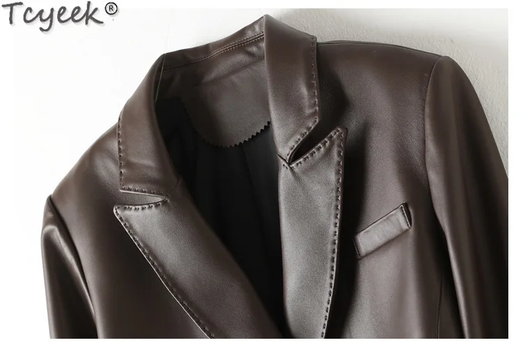 Tcyeek куртка из натуральной кожи женский костюм пальто весенне-осенняя одежда