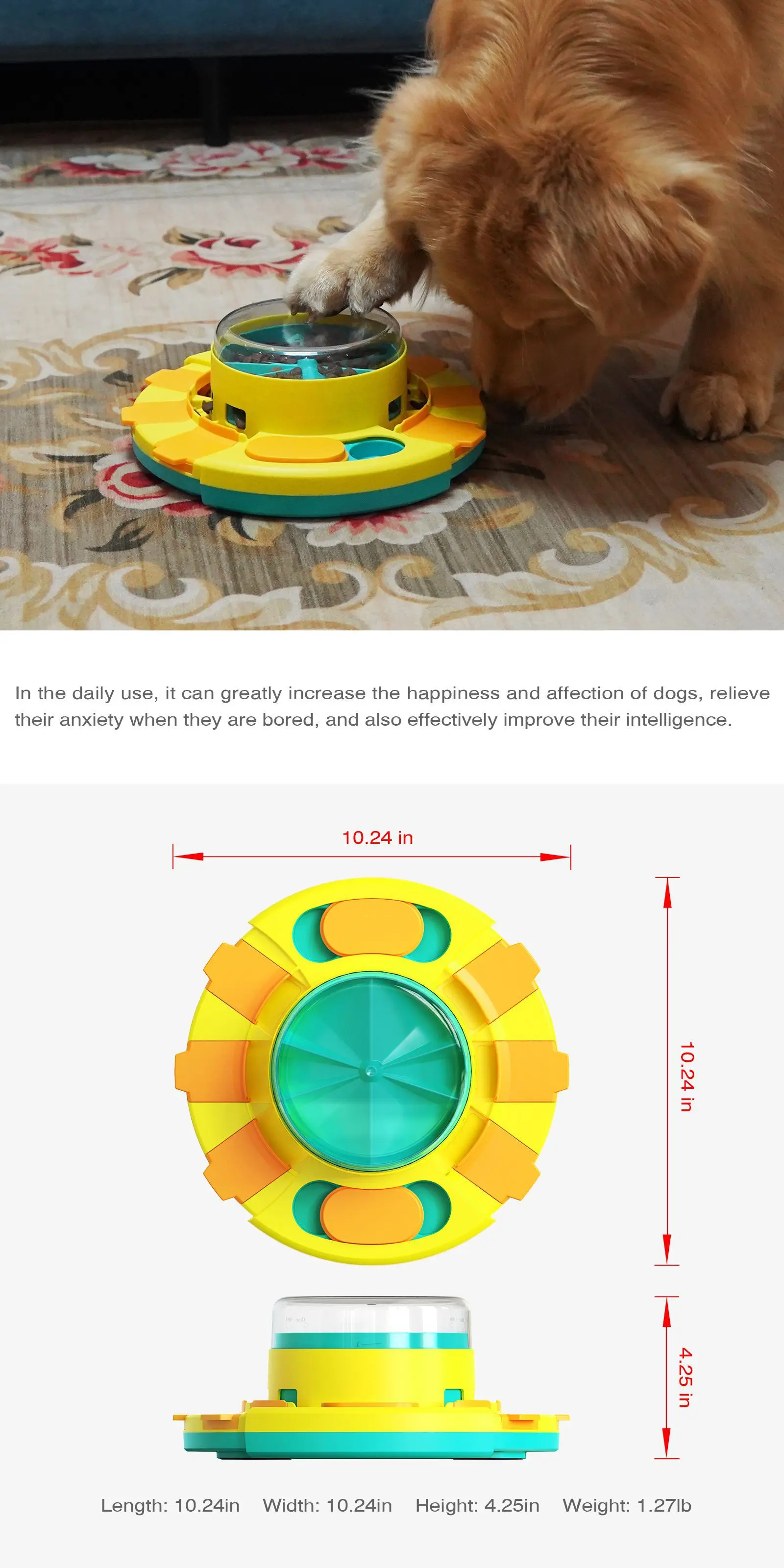 Игрушка-головоломка для собак Уровень 2 игрушки утечки домашних животных утечка