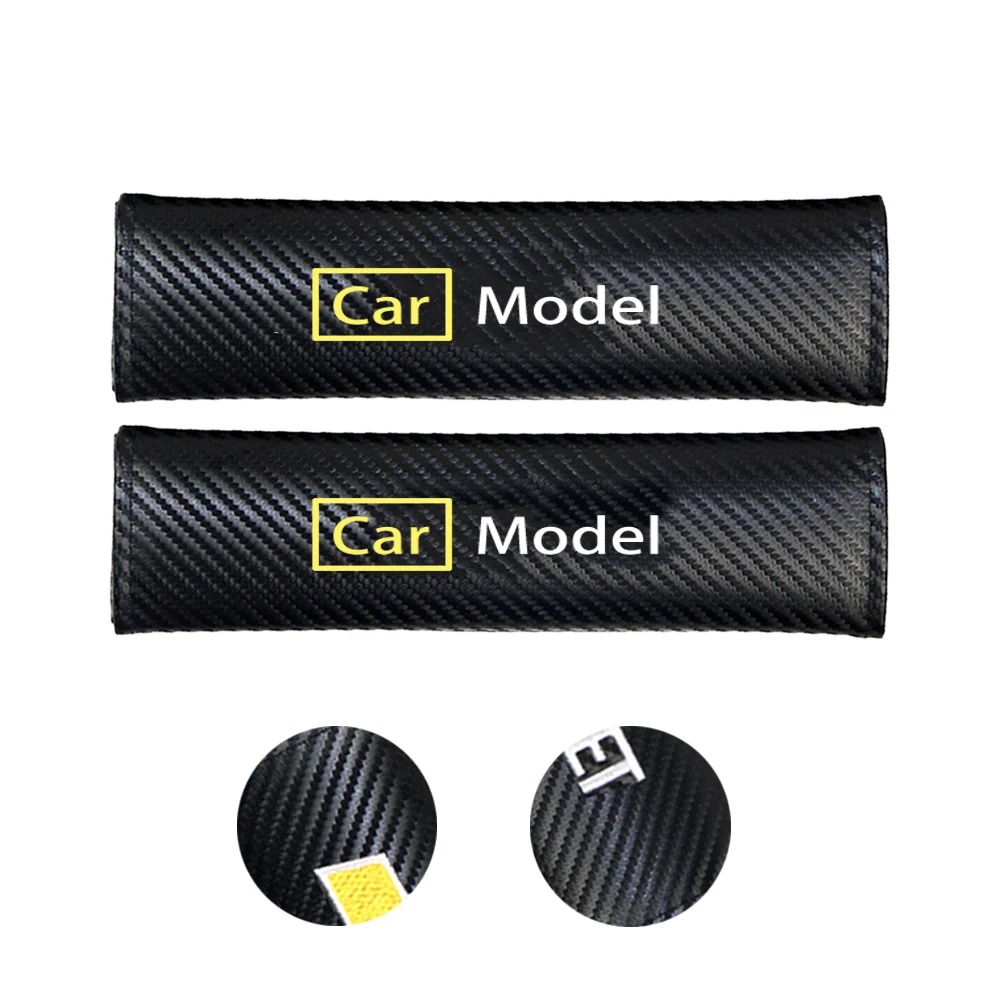 

2 Pc Car Safety Belt Cover For Chevrolet Shoulder Pads Fit SAIL MALIBU Camero Lova Cruze Captiva Auto Styling Accessories