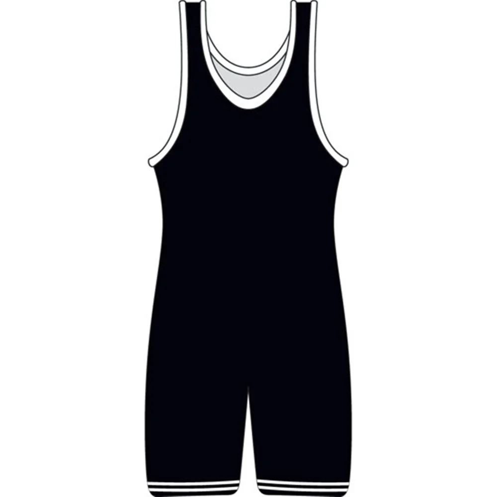 Men Wrestling Singlets Suit Running Speedsuit Boxing One-Piece Tights Sleeveless Weightlifting Clothing Compression Gear Singlet