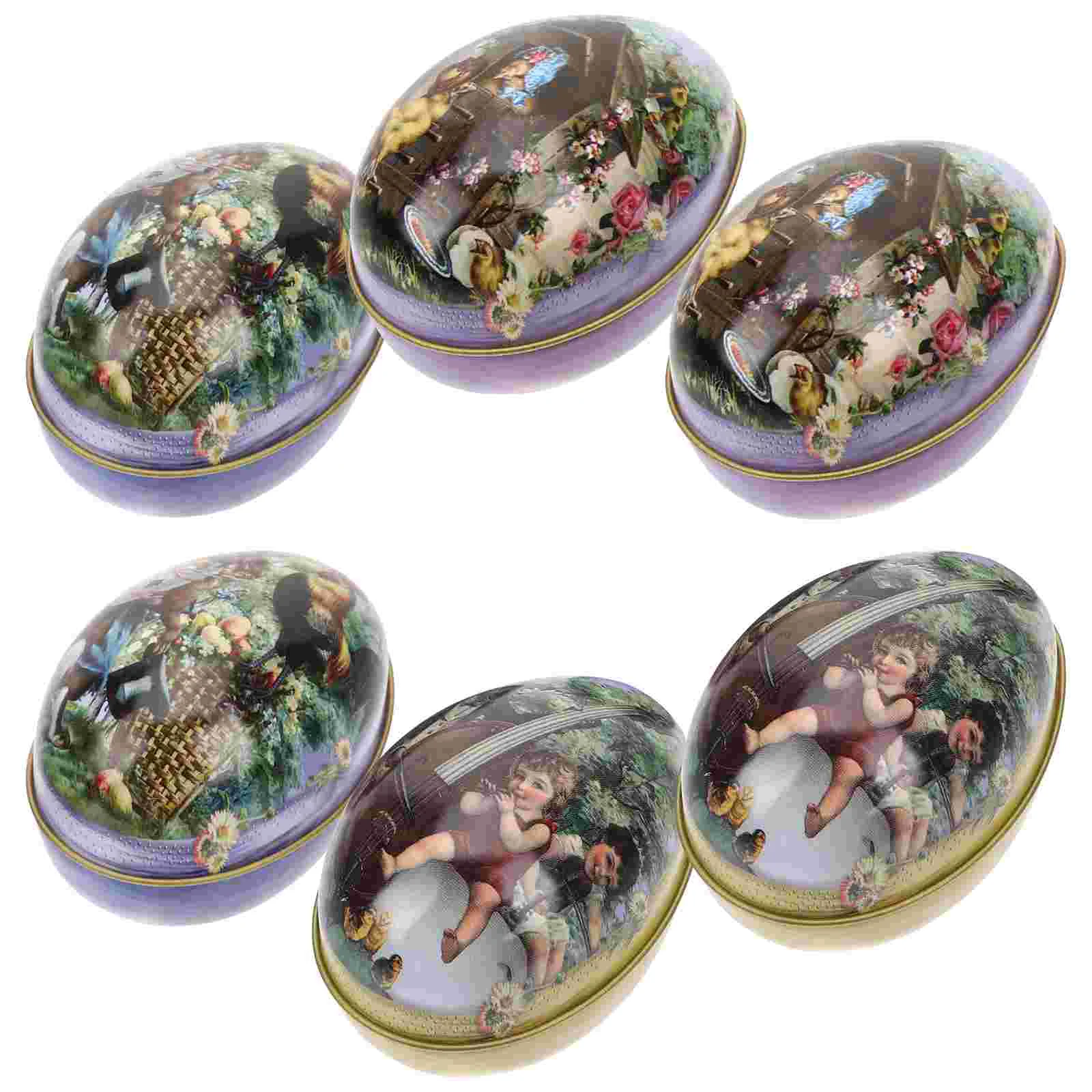 

Коробка для пасхальных конфет, жестяная банка в форме яйца, металлический контейнер, искусственное Бисквитное печенье, сумочка, монета, ювелирные изделия на день рождения