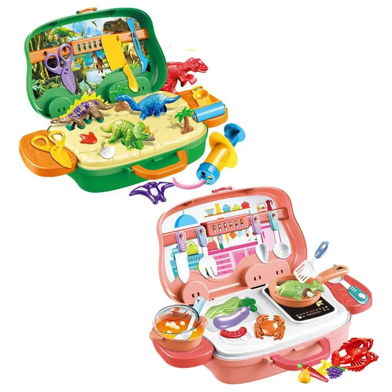 

Craft Clay For Kids Modeling Clay Kit Air Dry Ultra Light Clay Set With Suitcase Safe Clay For Sculpting Great Christmas Gift