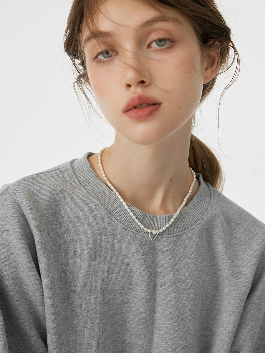 Высококачественное кольцо Aviho Love украшенное натуральным жемчугом ожерелье