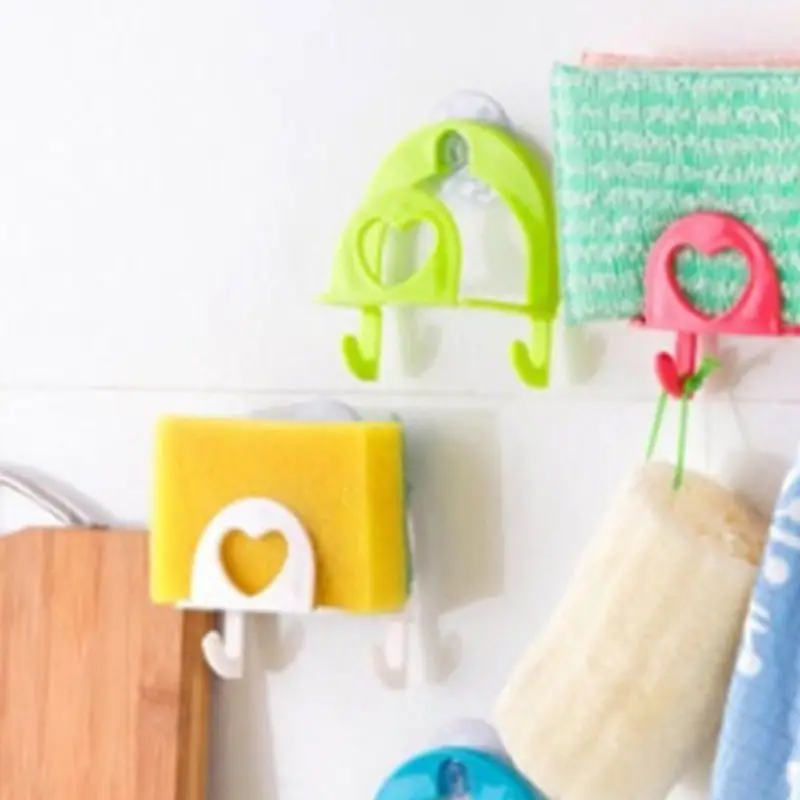 

Strong Self Adhesive Door Wall Hangers Towel Mop Handbag Holder Hooks For Hanging Kitchen Bathroom Accessories