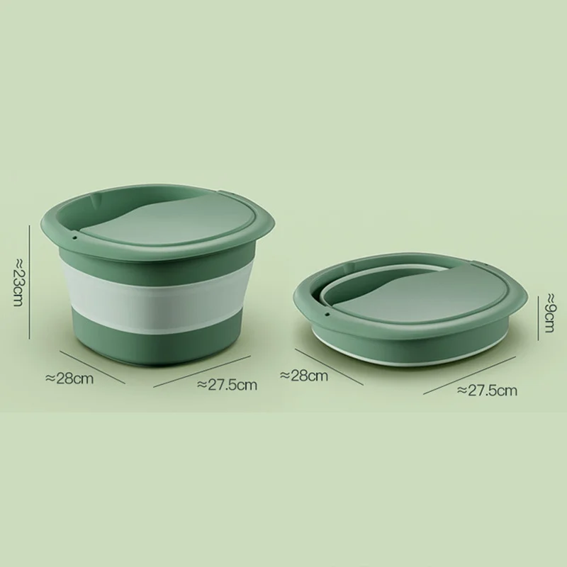 

Foldable Foot Spa Bucket Multipurpose Foot Bath Massage Barrel Professional Feet Heath Care Supplies for Home gass