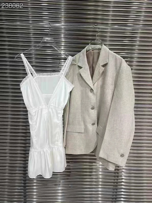 

Новинка 2023, модный подиумный костюм хорошего качества, платье на бретелях