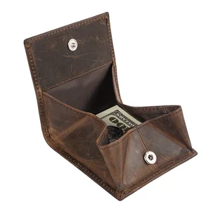 Портмоне Пояса из натуральной кожи HASP маленький кошелек короткие монета Женские Кошельки Для мужчин S кожа Кошельки для Для женщин и Для мужчин 117