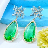 kellybola new womens earrings clear cz drop earrings for women vintage pearl dangle drop jewelry set 2022 trend accessories