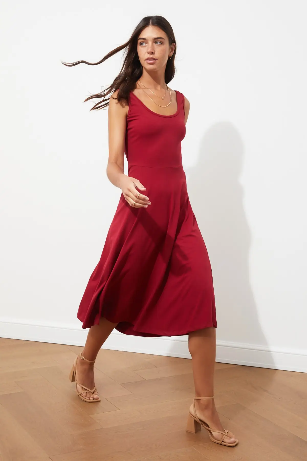 Черное Трикотажное Платье Trendyol TWOSS19VG0202|Женские платья| |